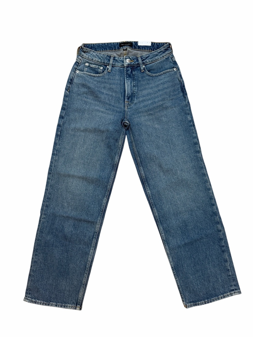 NWT Free Assembly The 90’s Relaxed SHORT Blue Denim Jeans